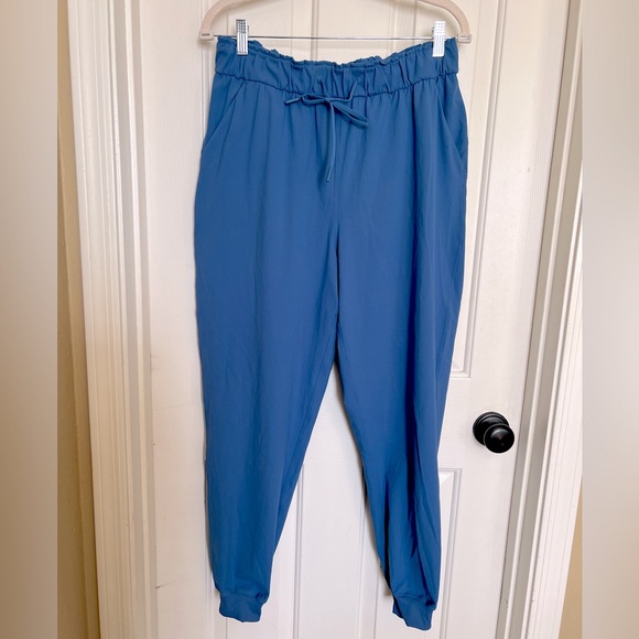 Lululemon 🍋 Stretch High-Rise Jogger *Full Length Soft Denim Size 10 - Picture 4 of 11